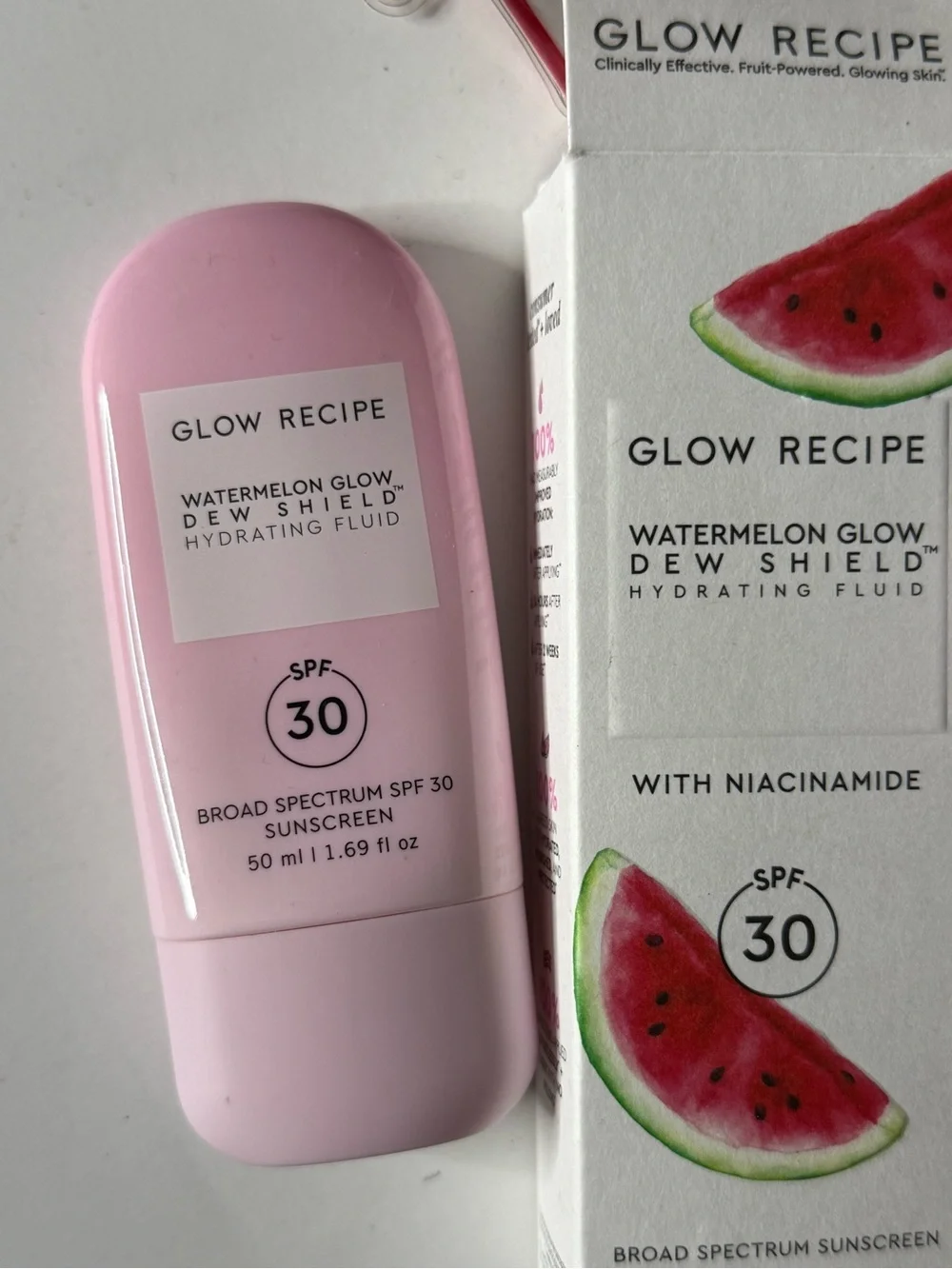 Glow Recipe Watermelon Glow Dew Shield SPF 30 Hydrating Fluid - Pink/Green